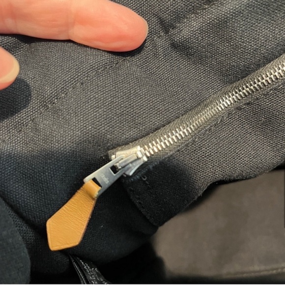 Hermes canvas Tote EUC - Picture 9 of 10
